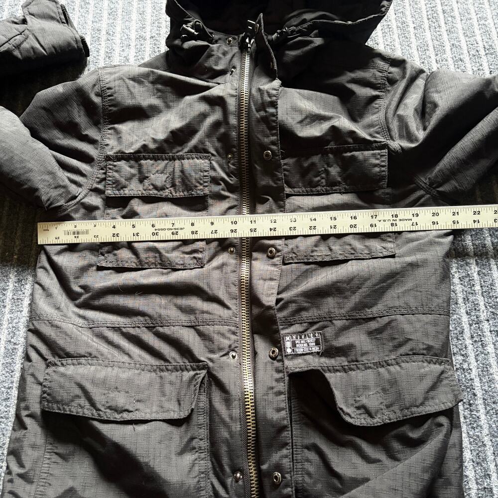 Hurley Winter Parka Black Size Small - Picture 10 of 10